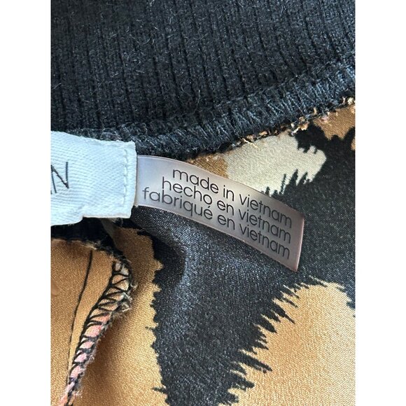 Calvin Klein Wide leg floral print pull on pants lightweight size 2X - Picture 5 of 9